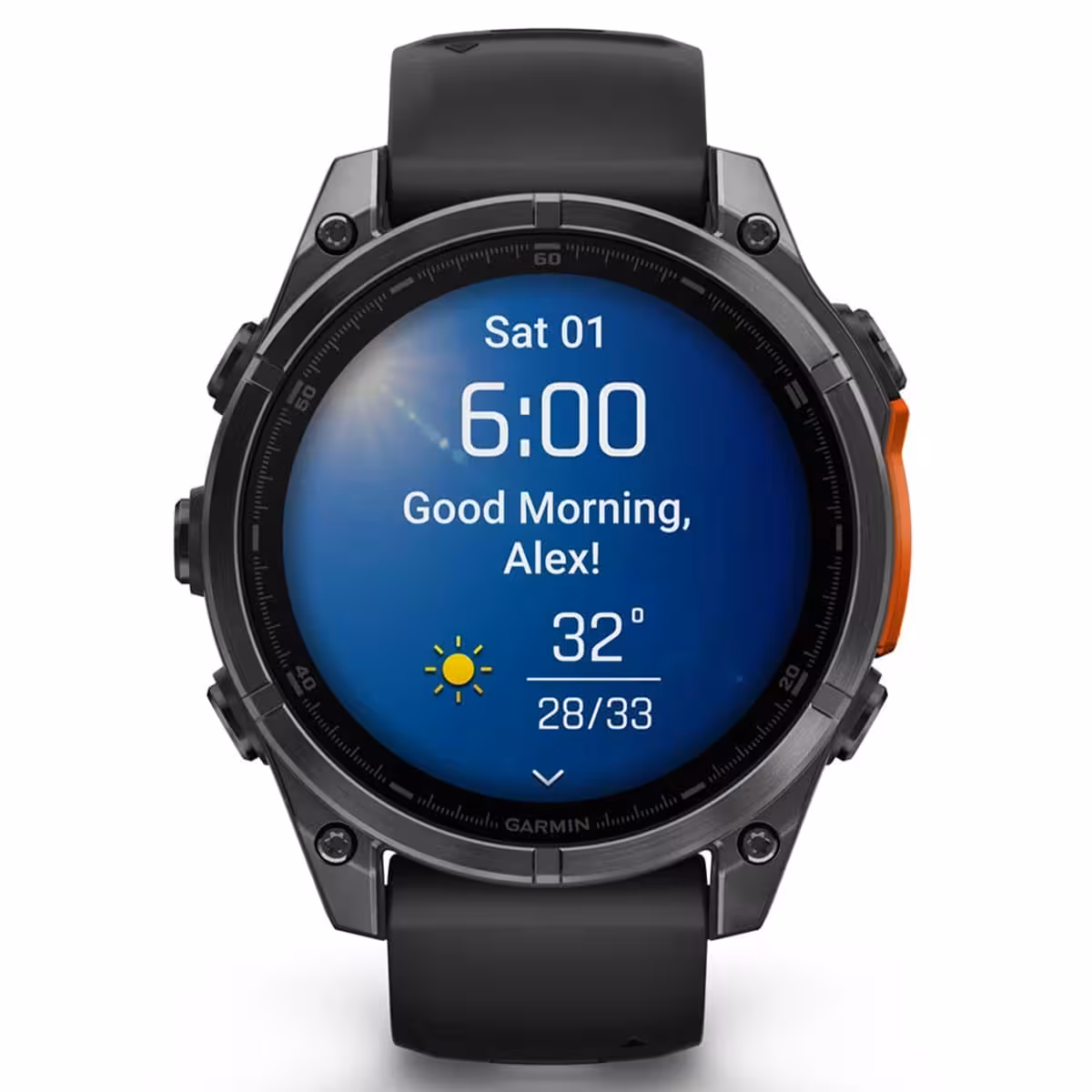 Garmin GR-010-02904-00 Fenix 8 - 47 mm AMOLED Slate Gri Akıllı Saat